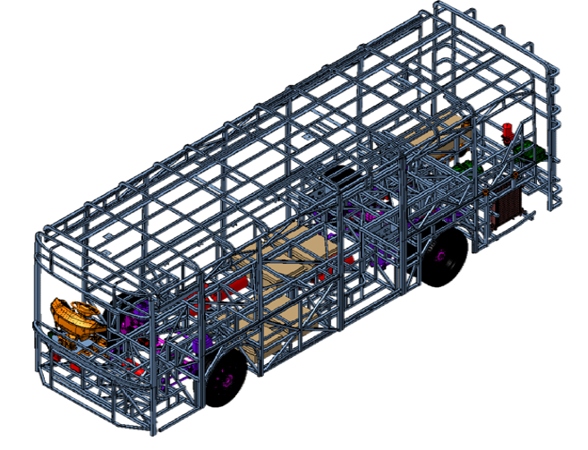 Design and Development of 9m Battery Operated City Bus